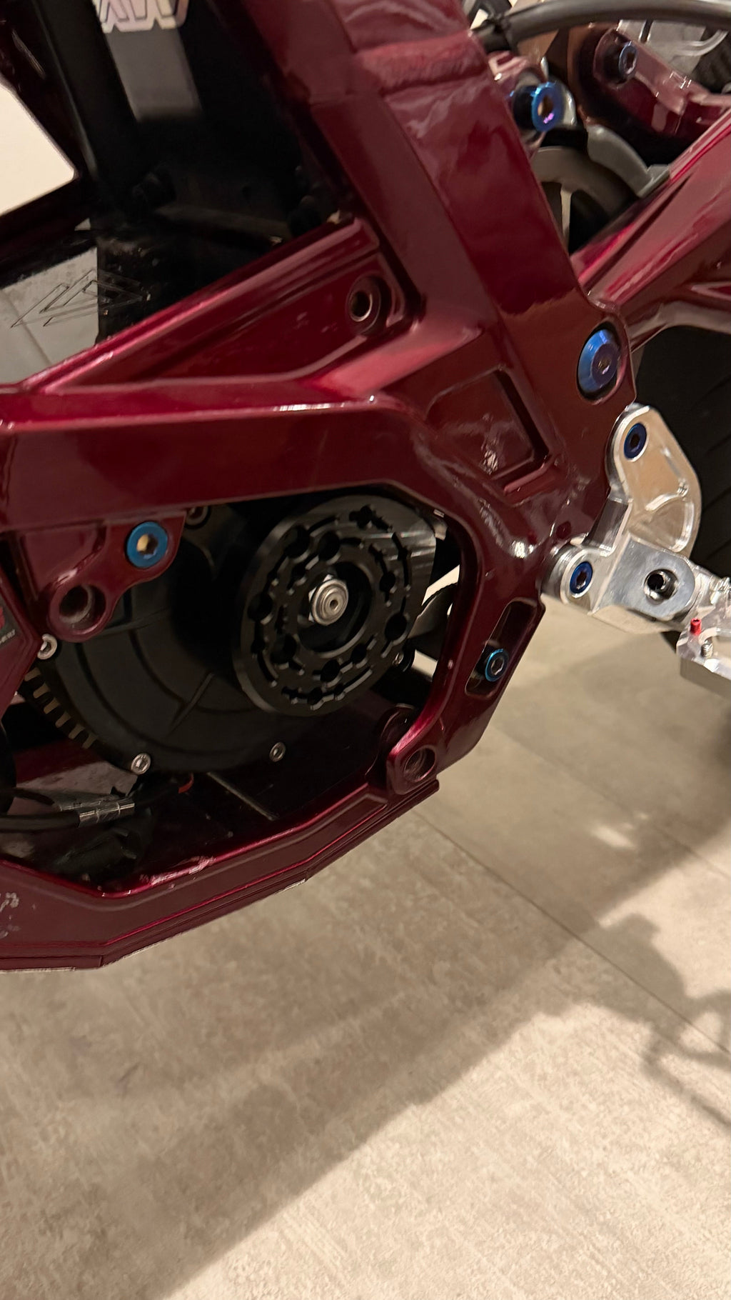 ExW Surron/Eride "Pro" Style Motor Cover (METAL)