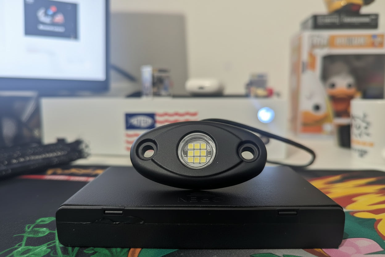 Battery Powered Rock Light V1